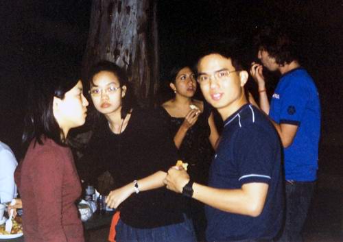 Eva's Farewell Party: Yoko, Nok, Mark-Alan