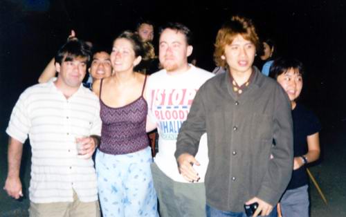 Eva's Farewell Party: Carter, Ivana, James, Steven