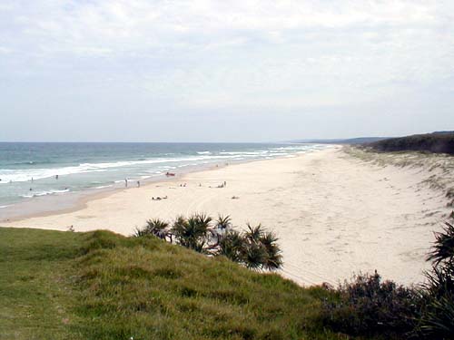 Plachtění na Stabroke Islandu: pláž