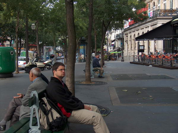 people like sitting, chatting, and spending morning