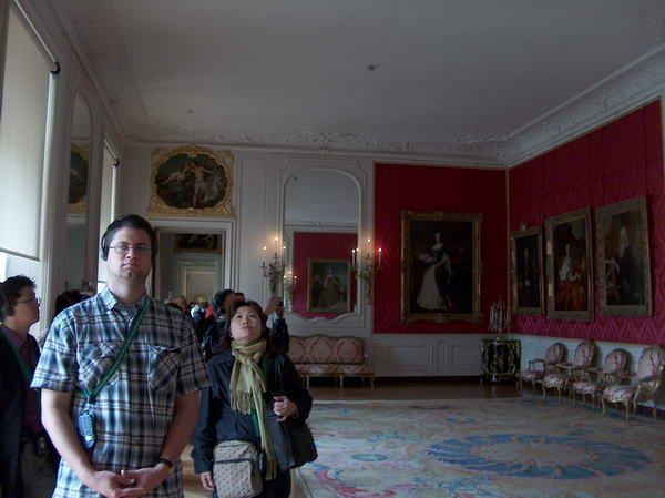 in a chamber where the guests were welcomed. All those meticulous details are beyond your rationales