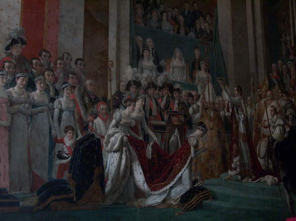 another painting about Napoleon and the dominant power of chuch leaders