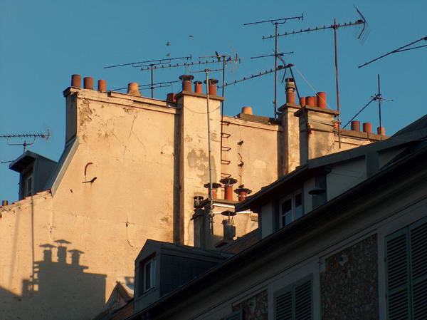 sunset in Versailles