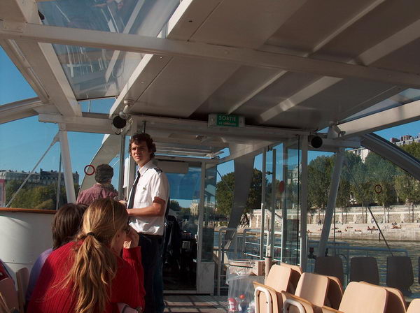 the stewardee who welcomed us