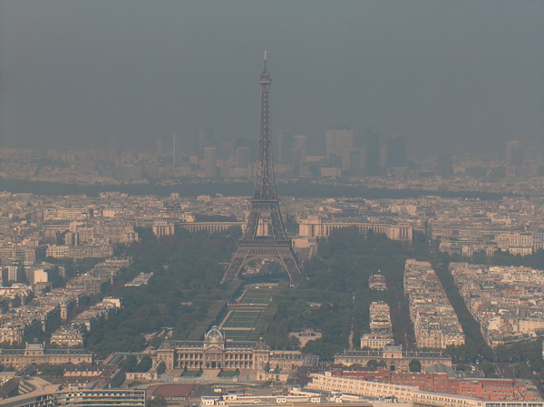 Eiffel from Montparnasse Tower