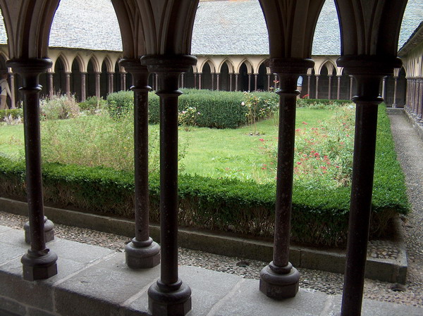 Inner sanctum - garden with various herbs