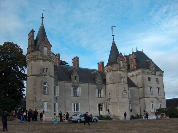 The chateau for reception