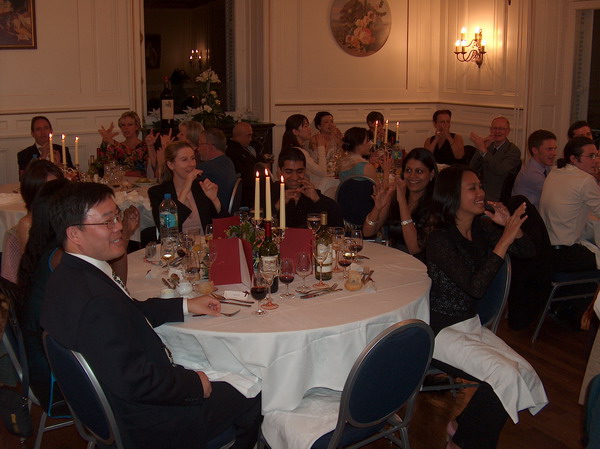 Our banquet and the entertainment part