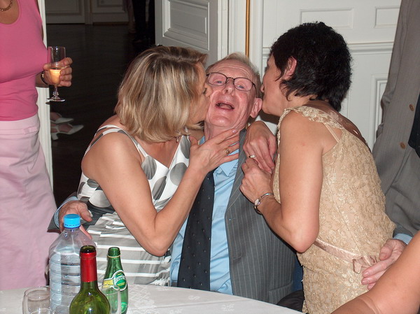 younger generation meets the older:-)