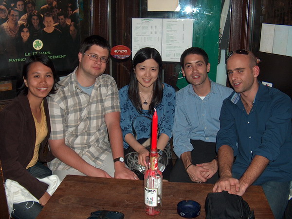 With Yoko and Arnold's cousins