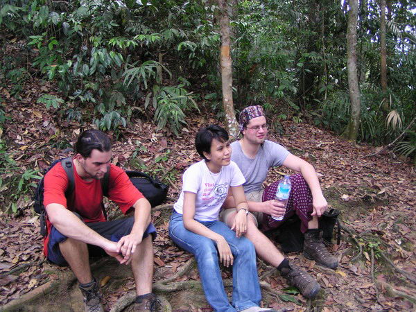 Pauzička na oběd - nasi goreng (smažená rýže) z banánového listu