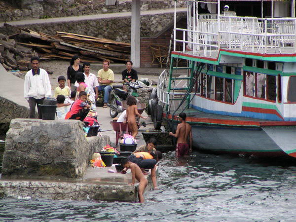 Přístav na Samosiru