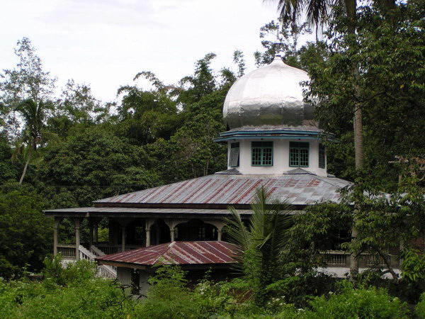 Mešita s plechovou kupolí