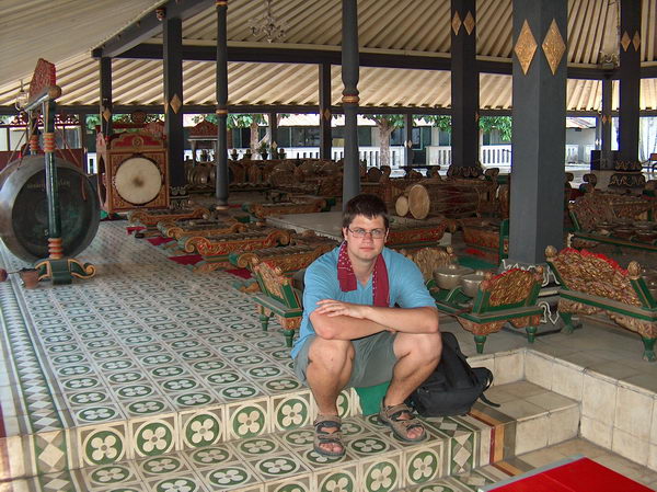 Terasa pro zábavu královské rodinky