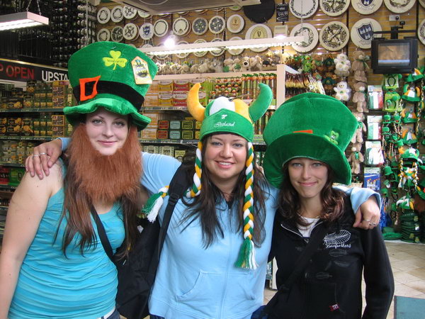 Souvenirshop v Dublinu