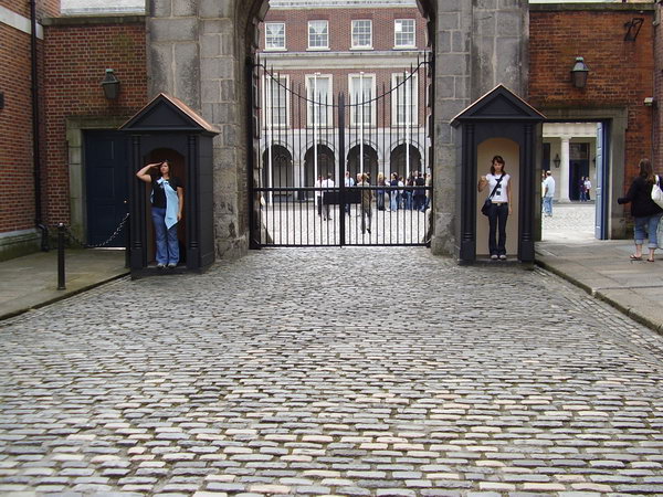 Dublin- hradní stráž