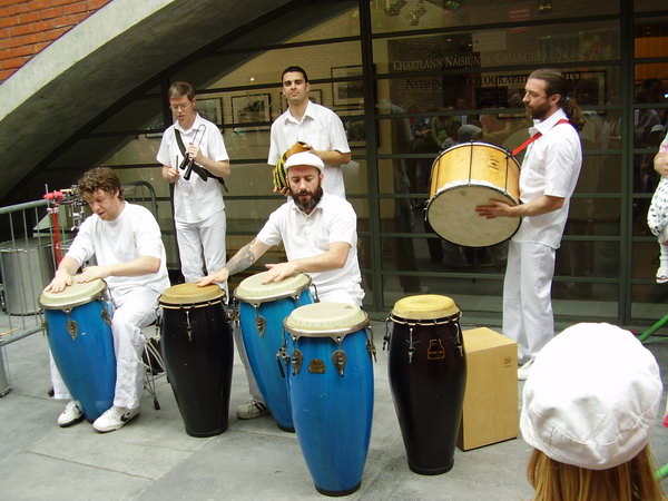 Dublin- pouliční hudebníci