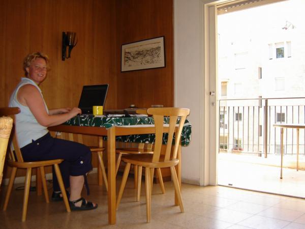 Clary in the living room