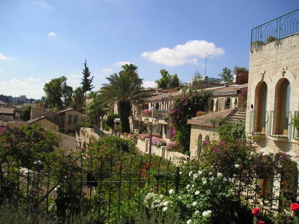 Pohled na Jemin Moše/A view of Yemin Moshe