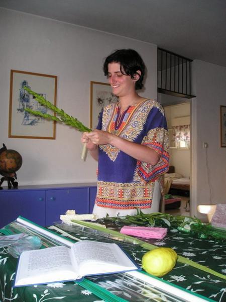 Doma před začátkem Sukot/Shortly before the beginning of the holiday at home