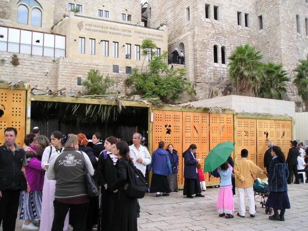 Suka u zdi nářků/ A Succa at the Western Wall