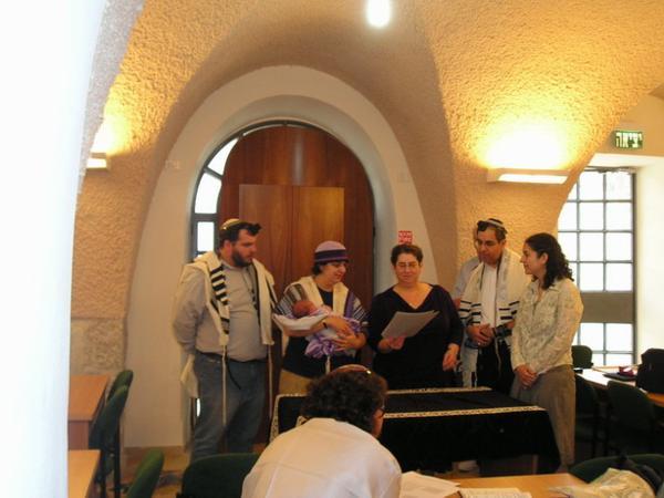 Zleva tatínek, maminka, dědeček a babička/Me´tal with parents and gradparents