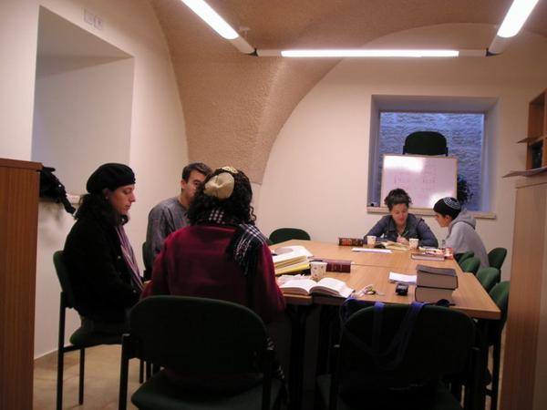 Chavruty jiné Talmudické hodiny/Chavrutot of Ester´s Talmud class