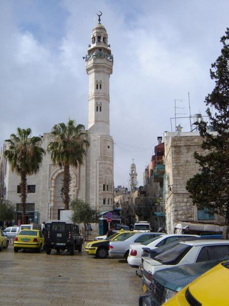 *Náměstí před Chrámem Narození/The Manger Square in front of the Church of Nativity