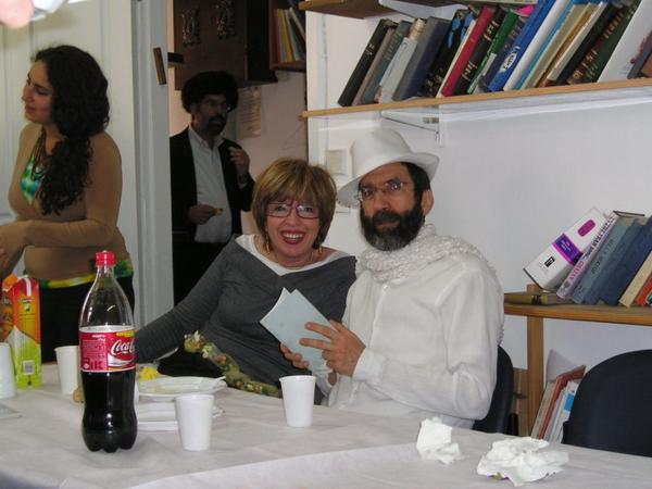 Reb Shmuel a jeho žena Yael/Reb Shmuel and his wife Yael