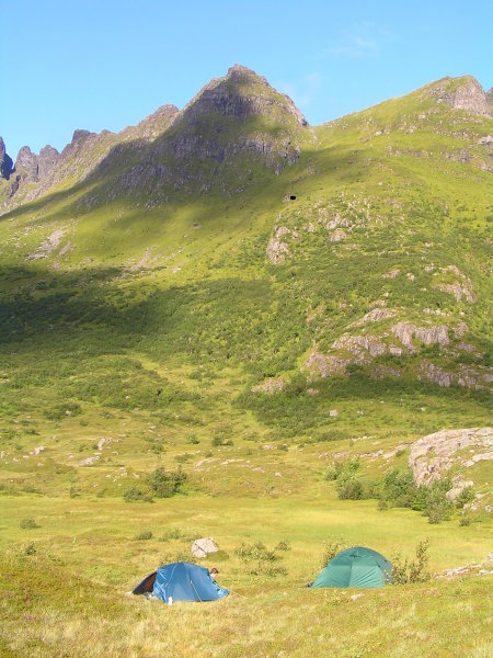 Ráno před výstupem