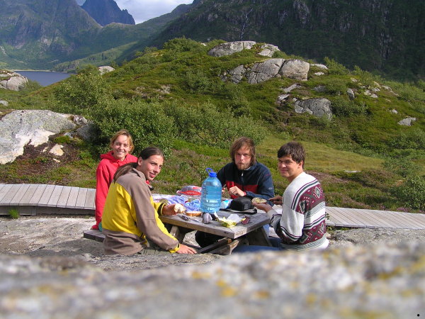 Poslední oběd na Lofotech