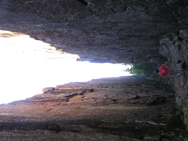 40 m vysoká soutěska