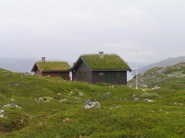 Klasické norské střechy