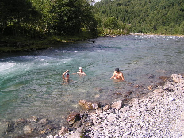 Koupání v ledové vodě