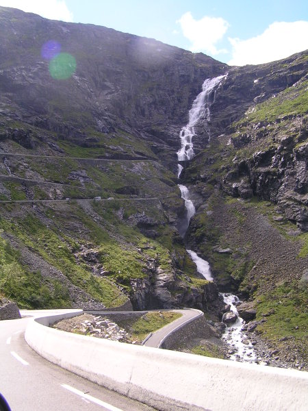 Vodopád na Trolí cestě