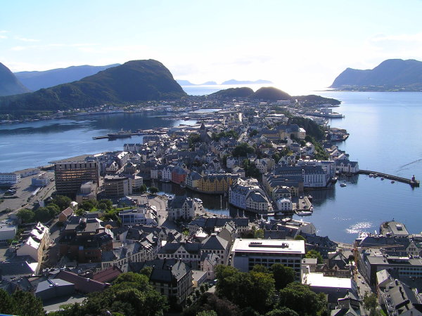 Secesní Alesund