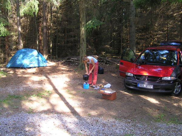 Naše první norské nocležiště