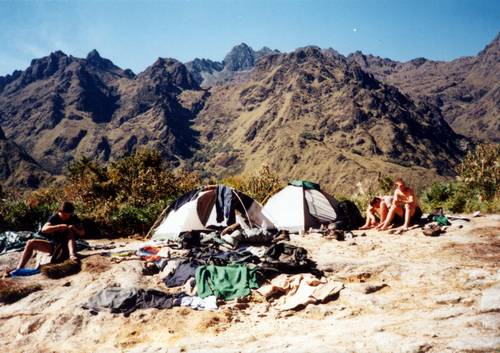 Slunečné ráno - paráda. Než začli chodit lidi...