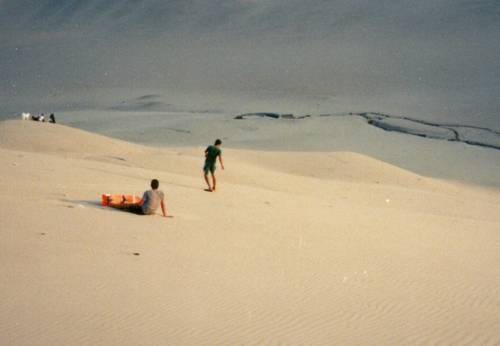 Sandboarding - nic moc, nějak to nejede...
