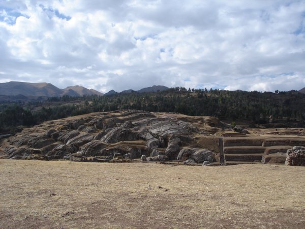 Incká klouzačka na Saqsaywaman :-)