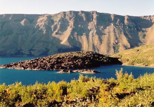 Jezero v Nemrut Dagi
