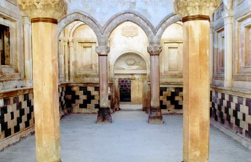 Vnitřek paláce - bývalý harém