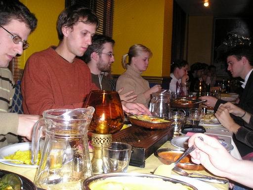 Mathew, Christoph, David, Kelly a úplně vzadu Lena