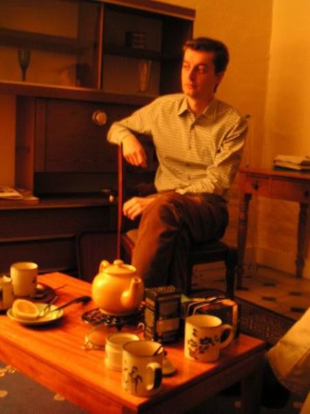 Rozmazaný, ale velmi učeně vypadající Sergio - díky moc!/Unfocused but very scholarly looking Sergio - thanks a lot indeed:-)