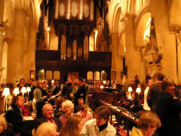 Minulý týden mě Ola vytáhla na koncert do katedrály Christ Churche - byla to nádhera./Ola and me went for a concert to the Christ Church Cathedral last week - what a night.