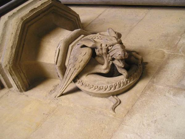 Nešťastný chrlič/Very confused gargoyle