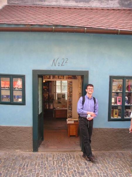 Zlatá ulička/Kafka´s house in Golden Lane