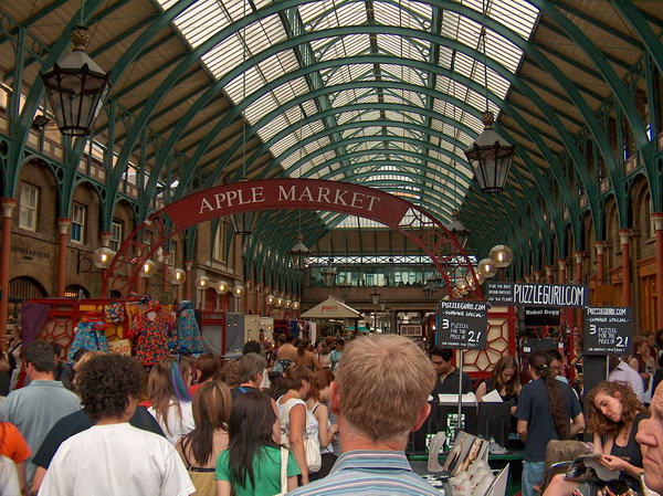 Inside the Covent Garden Market