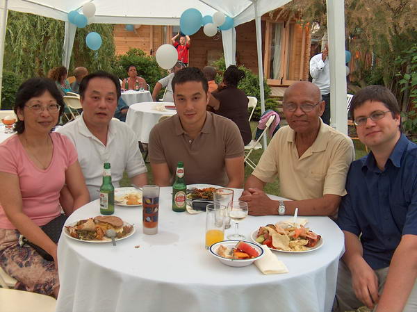 Dinner with extended Andy's family