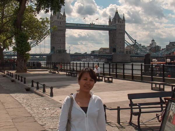 Imelda and Tower Bridge